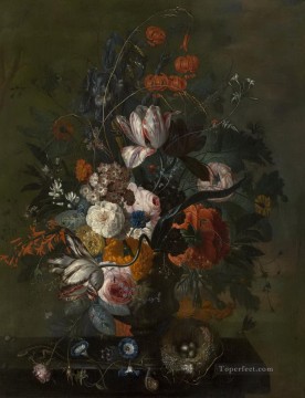 Ramo de Flores 2 Jan van Huysum Pinturas al óleo